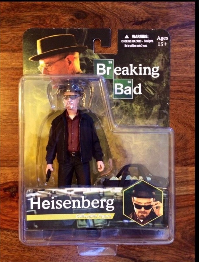 Breaking Bad Heisenberg Walter White Figure MEZCO 6