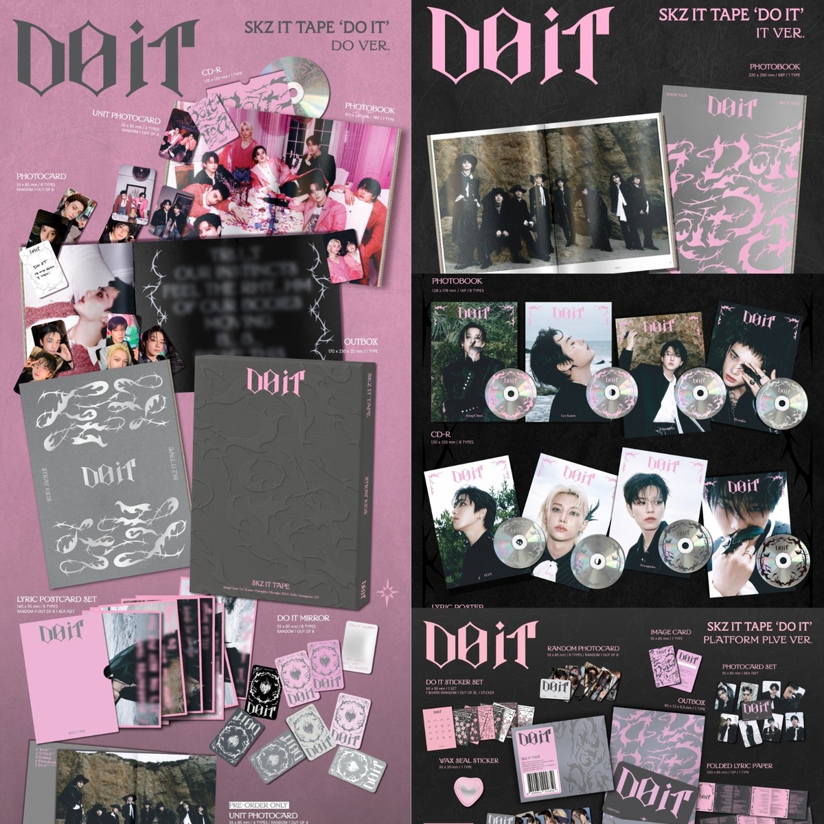 straykids doit 新品未開封 it ver. 通常盤 CD Stray Kids - SKZ IT