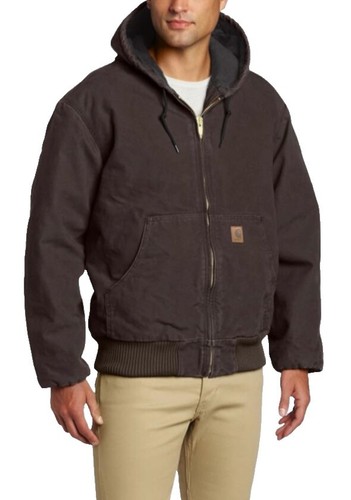 Vintage Carhartt Jacket Distressed Men's 2XL Brown Canvas J280 DKB