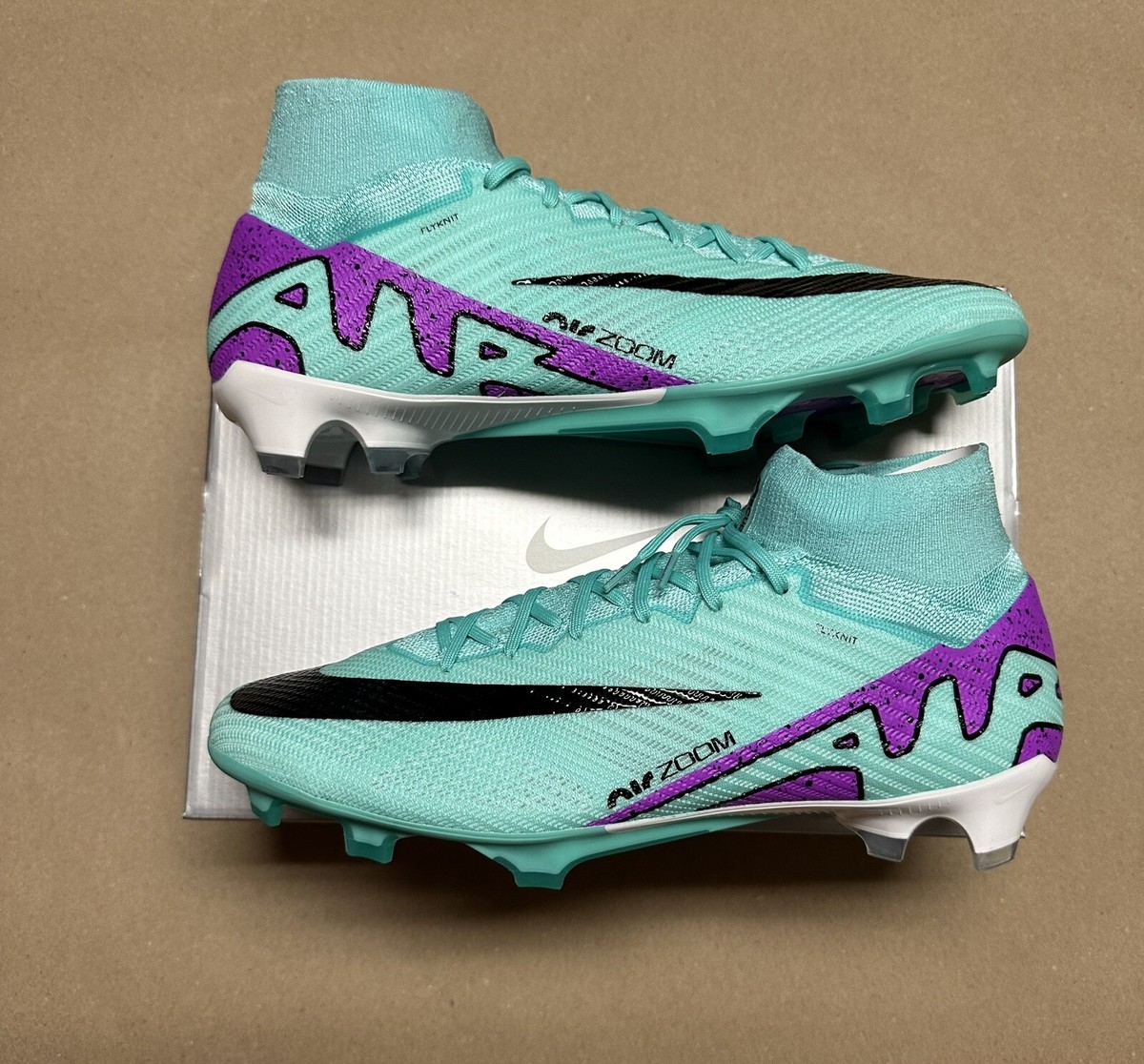 Nike Mercurial Zoom Superfly 9 Elite FG Soccer Cleats DJ4977-300