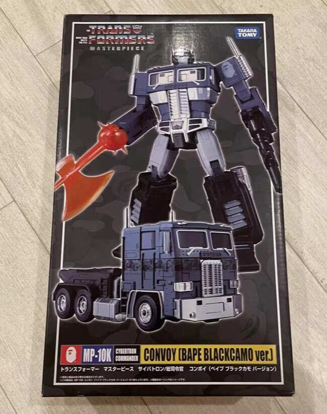 Takara Tomy Transformers Masterpiece Convoy Bape Blackcamo Ver