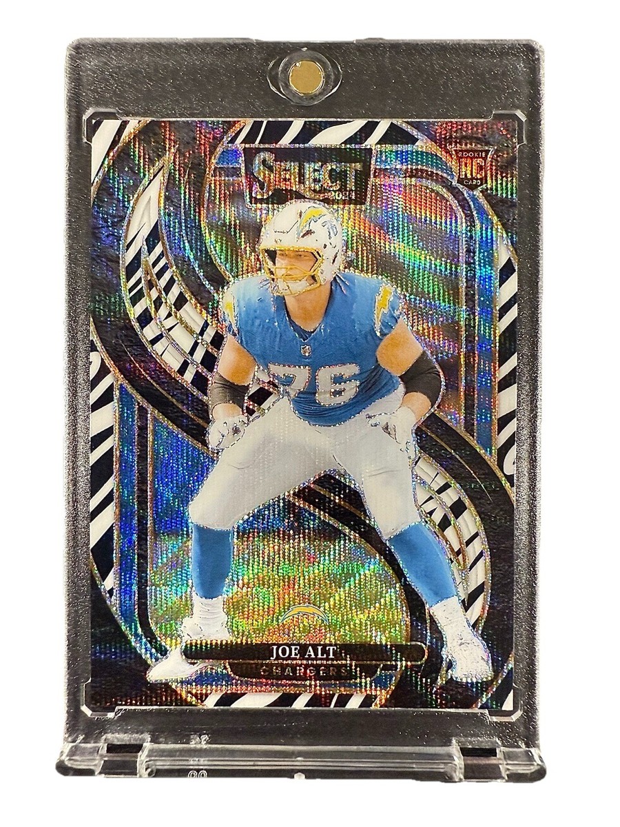 Joe Alt 2024 Panini Select Rookie #159 Hobby Exclusive TRUE Zebra