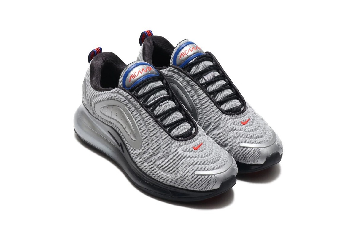 Men 's size 7 women's 8.5 - Nike Air Max 720 Metallic Silver NEW