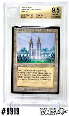MTG The Tabernacle at Pendrell Vale - BGS 9.5 - #9919, NM-Mint