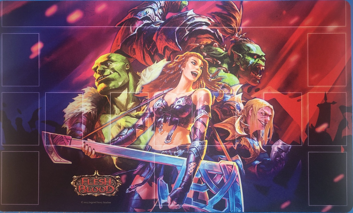 FaB Flesh and Blood Official Super Slam World Premier Playmat | eBay