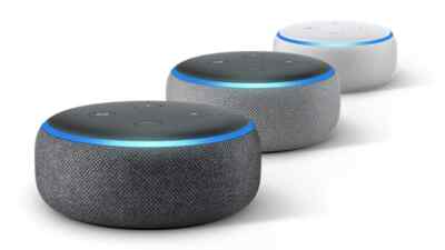 New-Amazon-Echo Dot-3rd Gen-3 Colors-Buy 1, Get 1 At 25% Off &Free