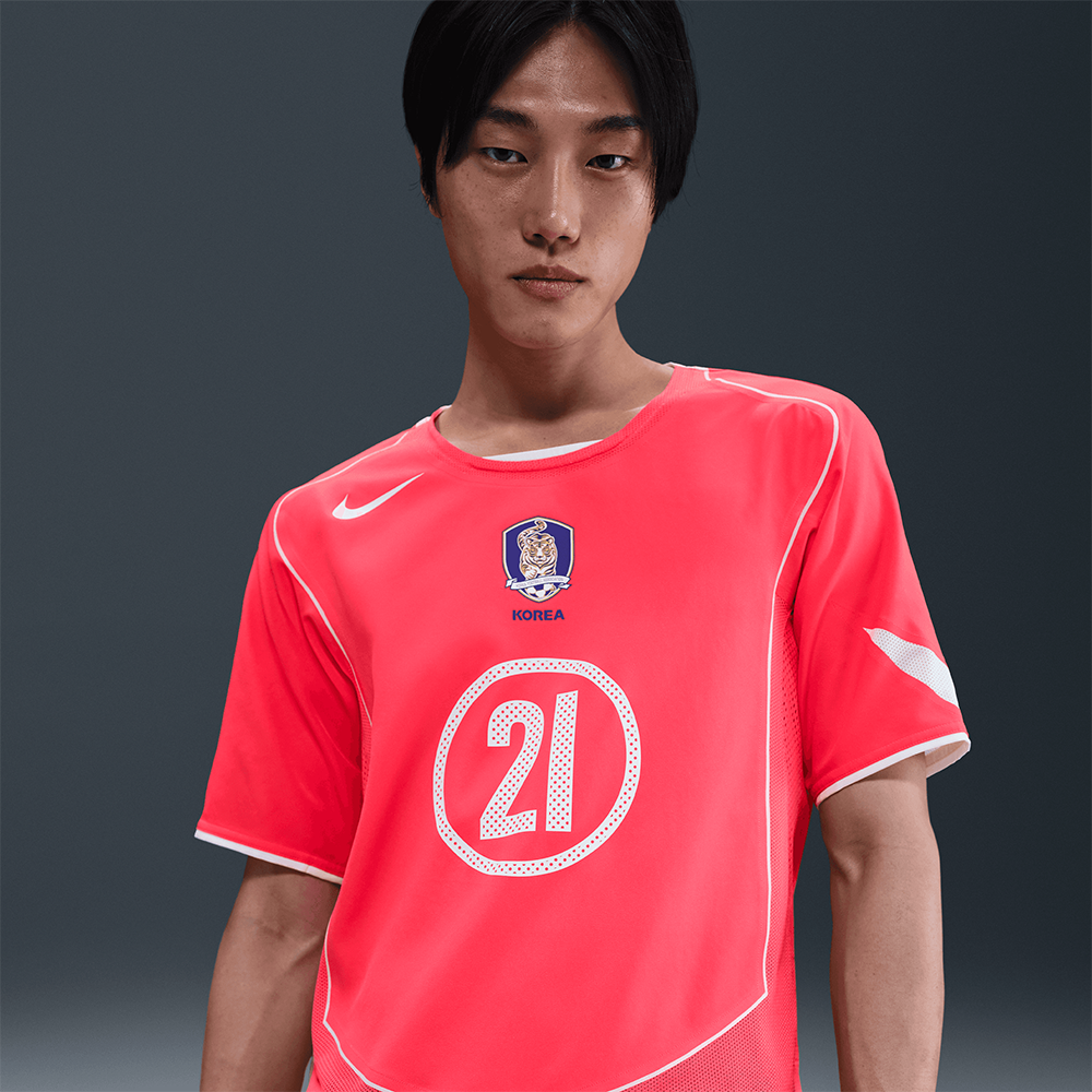 Nike 2004 South Korea Reissue Total 90 #21 Park Ji Sung Home