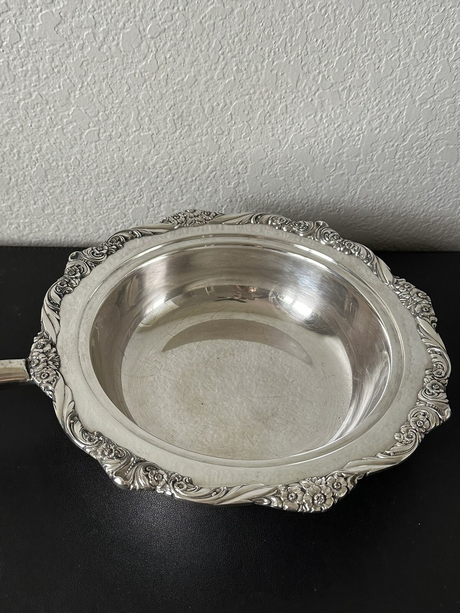 Heritage 1847 Rogers Bros. Silver Plate Pan Chafing Dish with