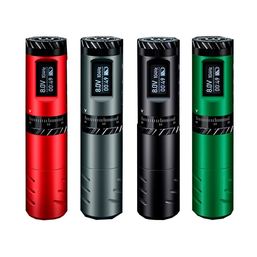 Ava EP10 Adjustable Stroke Wireless Tattoo Pen - 2.5mm to 4.5mm