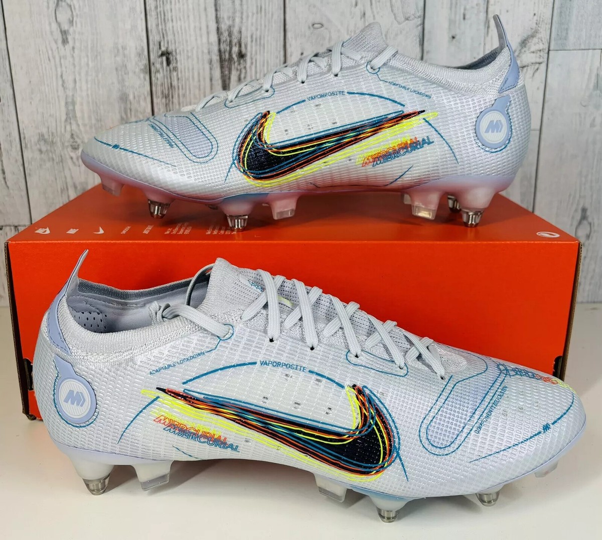 Nike Mercurial Vapor 14 Elite SG-Pro AC ANTI-CLOG Grey DJ2834-055