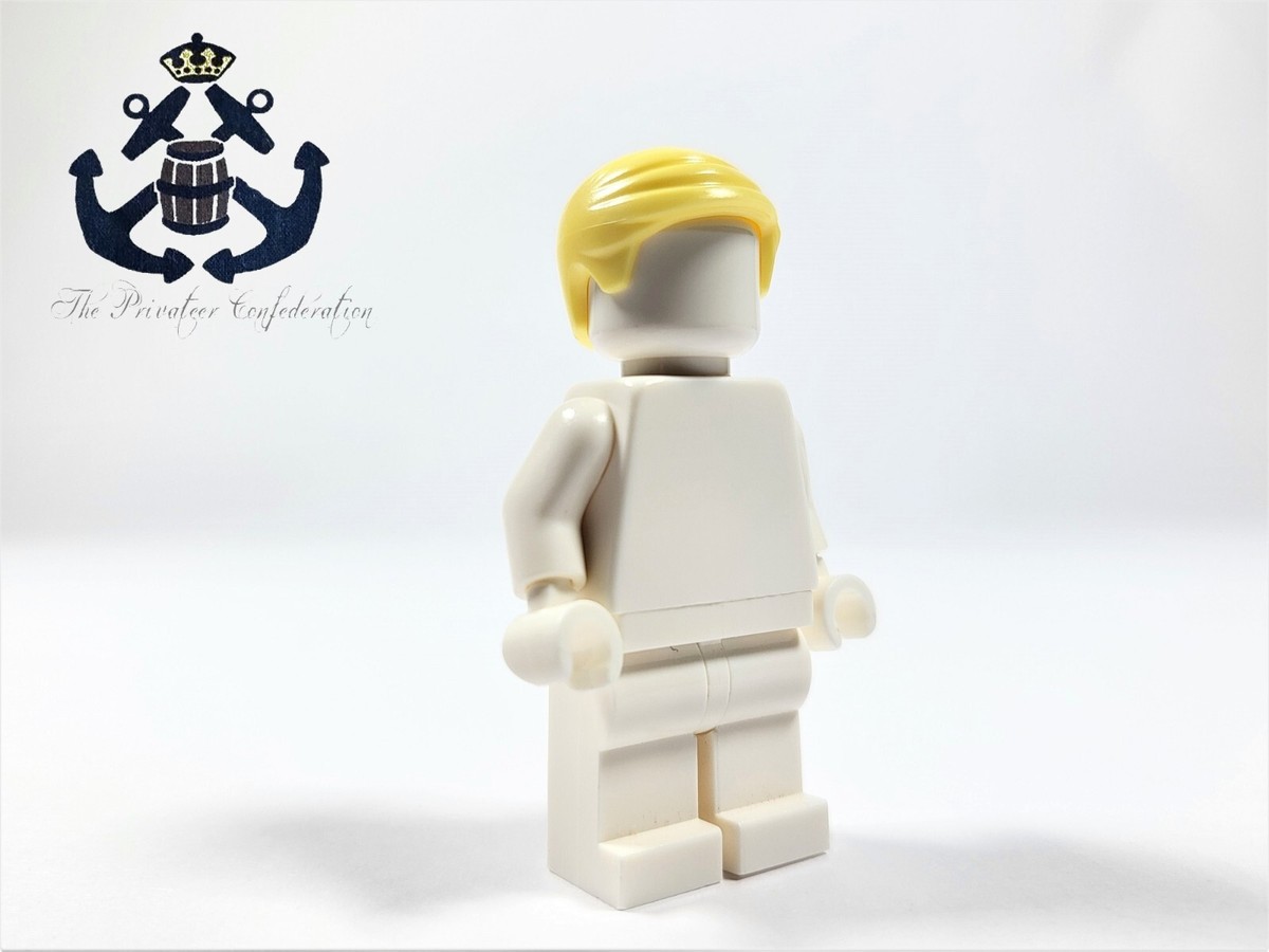 LEGO Bright Light Yellow Hair Combed Sideways 99930 For Draco