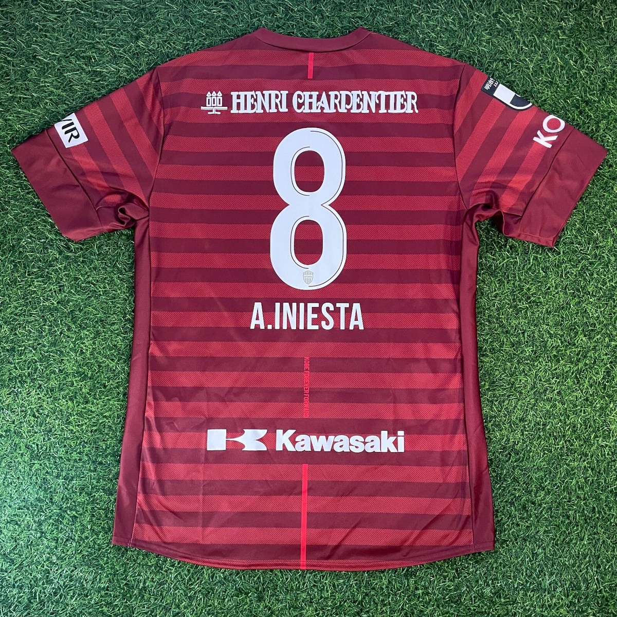 Andres Iniesta Vissel Kobe 2019 Official Jersey Shirt Kit - US M
