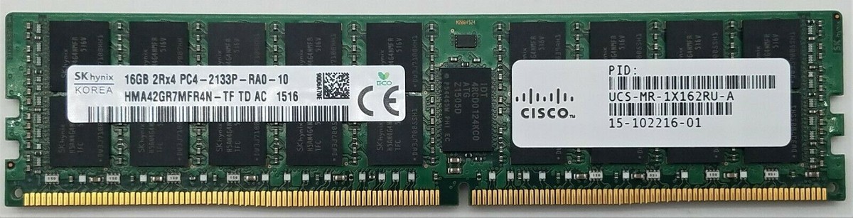 SK hynix 16 GB DDR4 RAM ECC Server Memory Registered 2133MHz DIMM