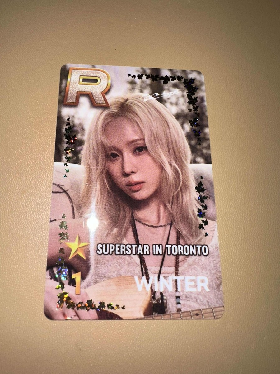 AESPA OFFICIAL SUPERSTAR IN TORONTO PHOTOCARD Karina Giselle
