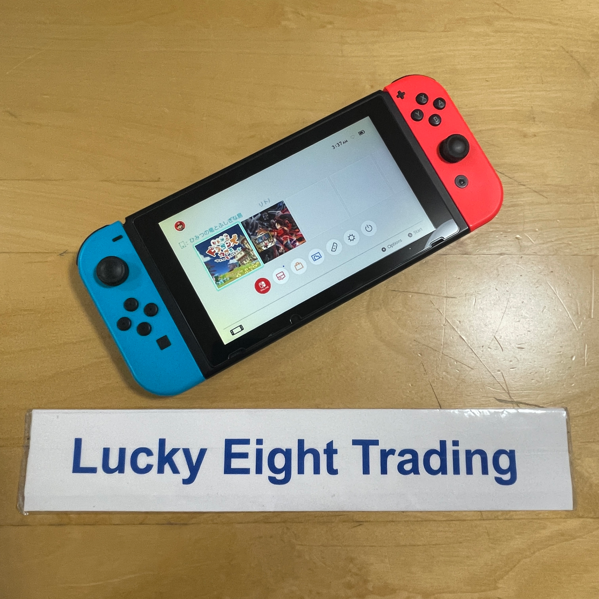 Nintendo Switch Blue Red 32GB HAC-001 Console with Accesorries [NO