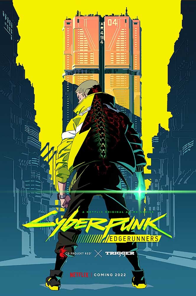 Cyber Punk Edgerunners TV Series Premium POSTER MADE IN USA