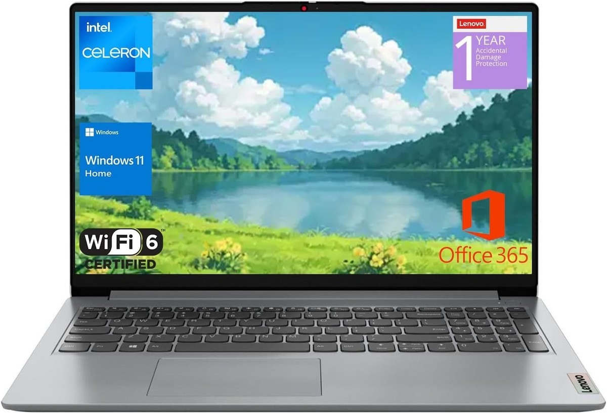 Lenovo IdeaPad 1 Laptop 15.6 FHD Intel Pentium 12GB+512GB Win 11