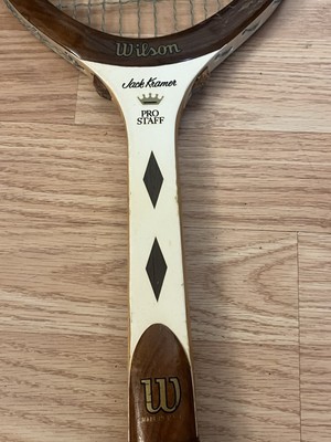Wilson Jack Kramer Pro Staff 4-5/8 Vintage Wood Tennis Racquet