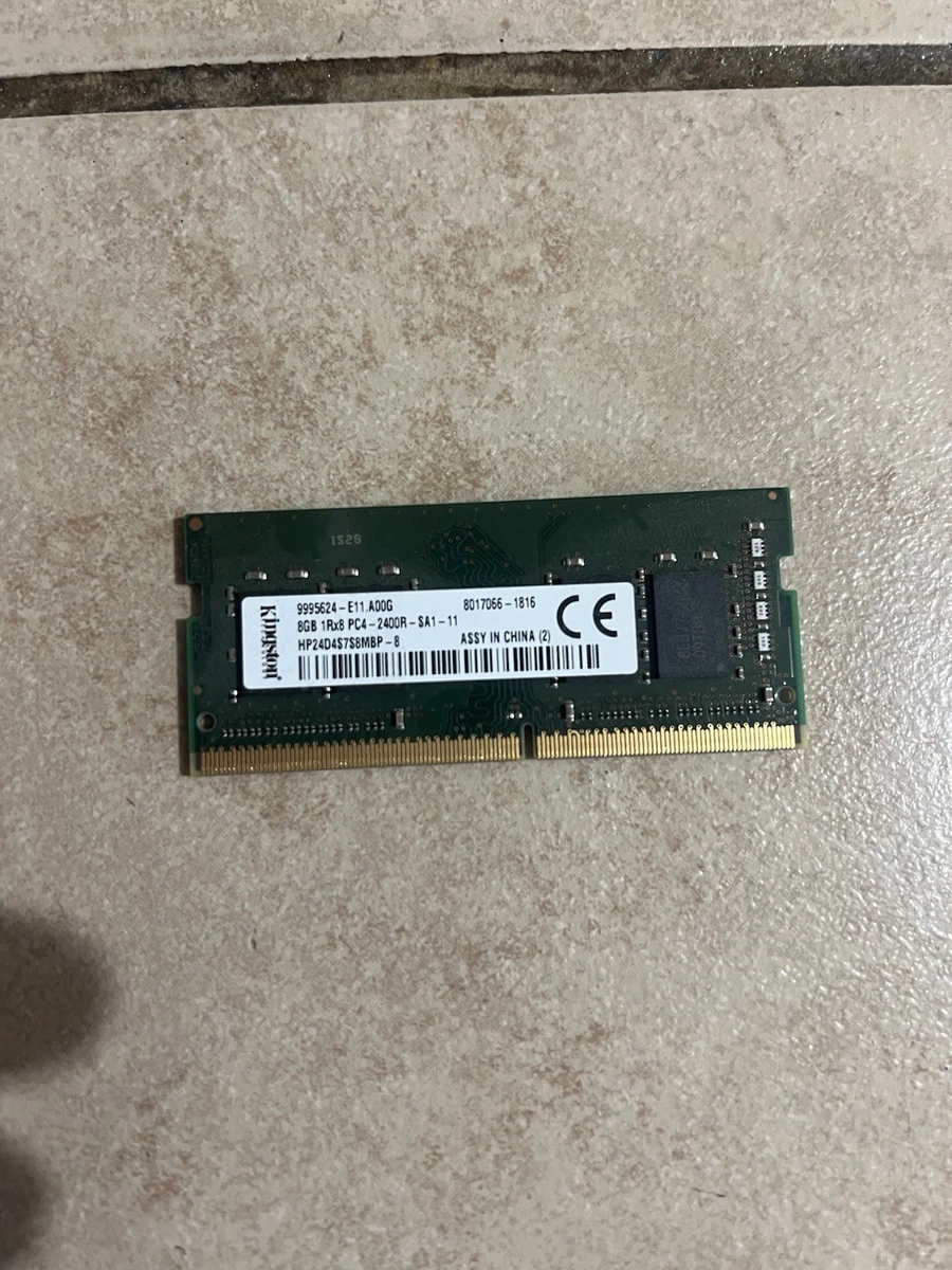 Kingston PC4-19200 (DDR4-2400) Bus Speed Computer RAM 8 GB Total