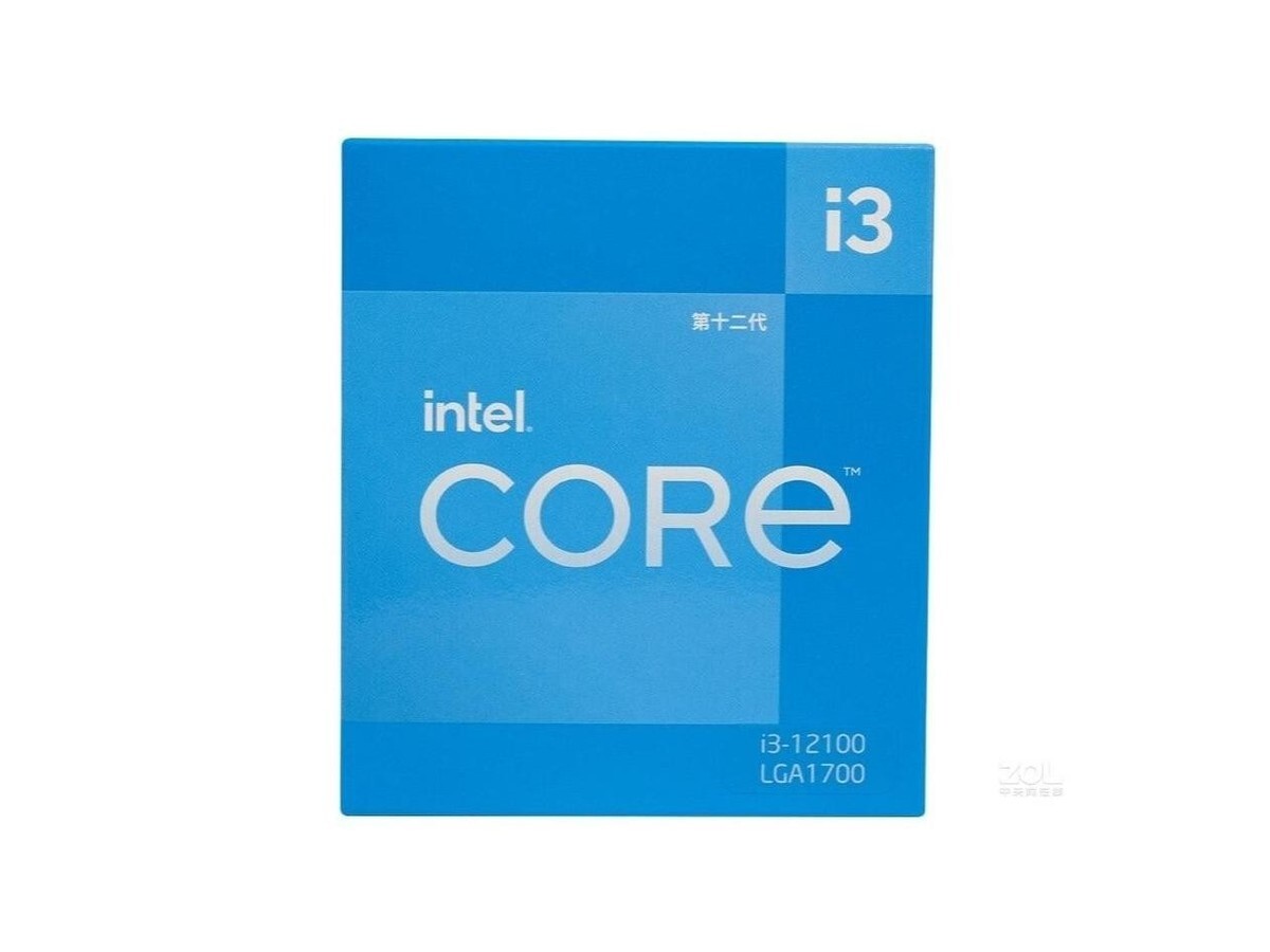 Intel Core i3-12100 Processor (4.3 GHz, 4 Cores, LGA 1170) - SRL62