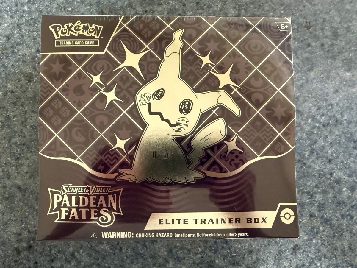 エリートトレーナーボックス PALDEAN FATES ポケモンセンター版
