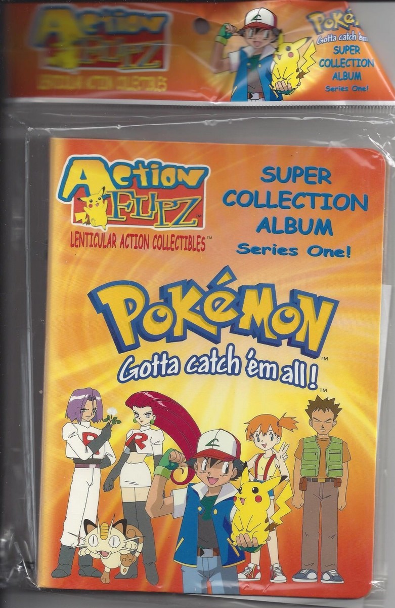 Pokemon Action Flipz Super Collection Album Series 1 NEW SEALED