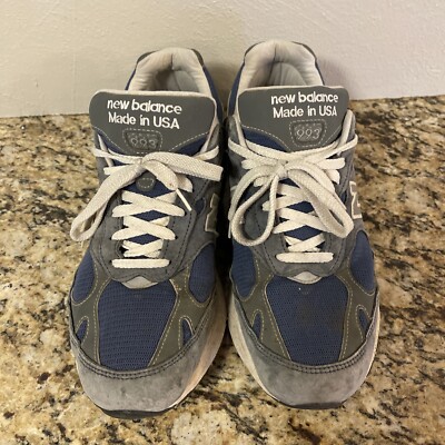 Buy Size 12 - New Balance 993 Made in USA Indigo online | eBay