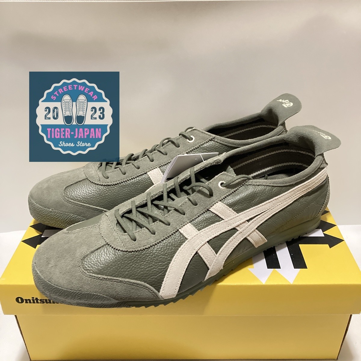 Onitsuka Tiger MEXICO 66 SD VIN 1183C015 300 MANTLE GREEN IVORY