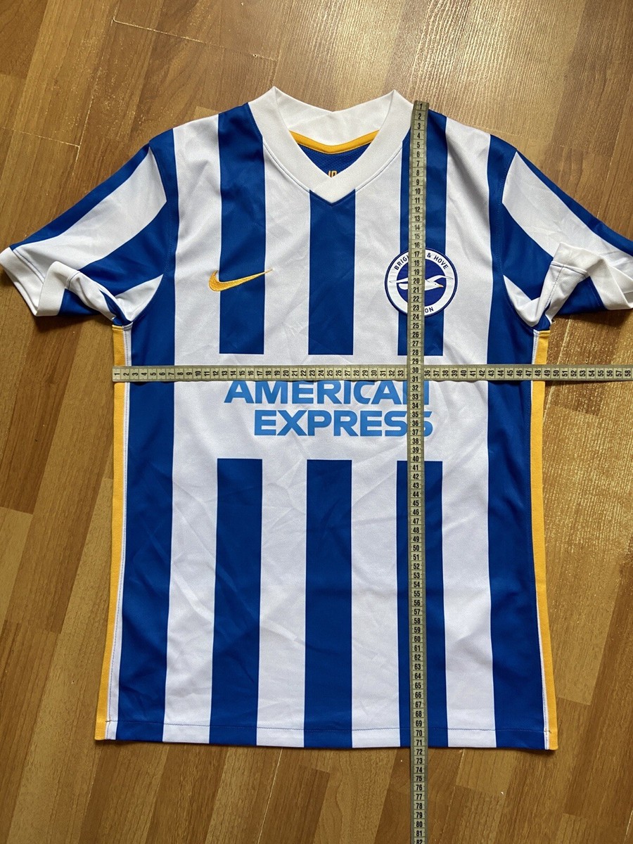 BRIGHTON HOVE ALBION 2021 2022 HOME SHIRT JERSEY NIKE BR0790-463