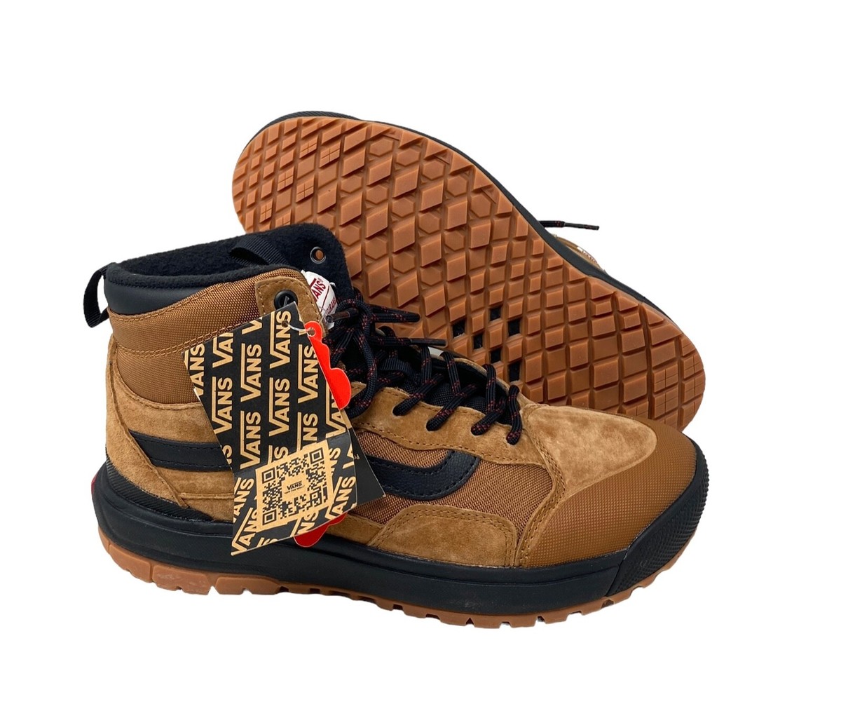 VANS UltraRange EXO Hi MTE-1 Shoes Women's Size Nubuck Brown Boots