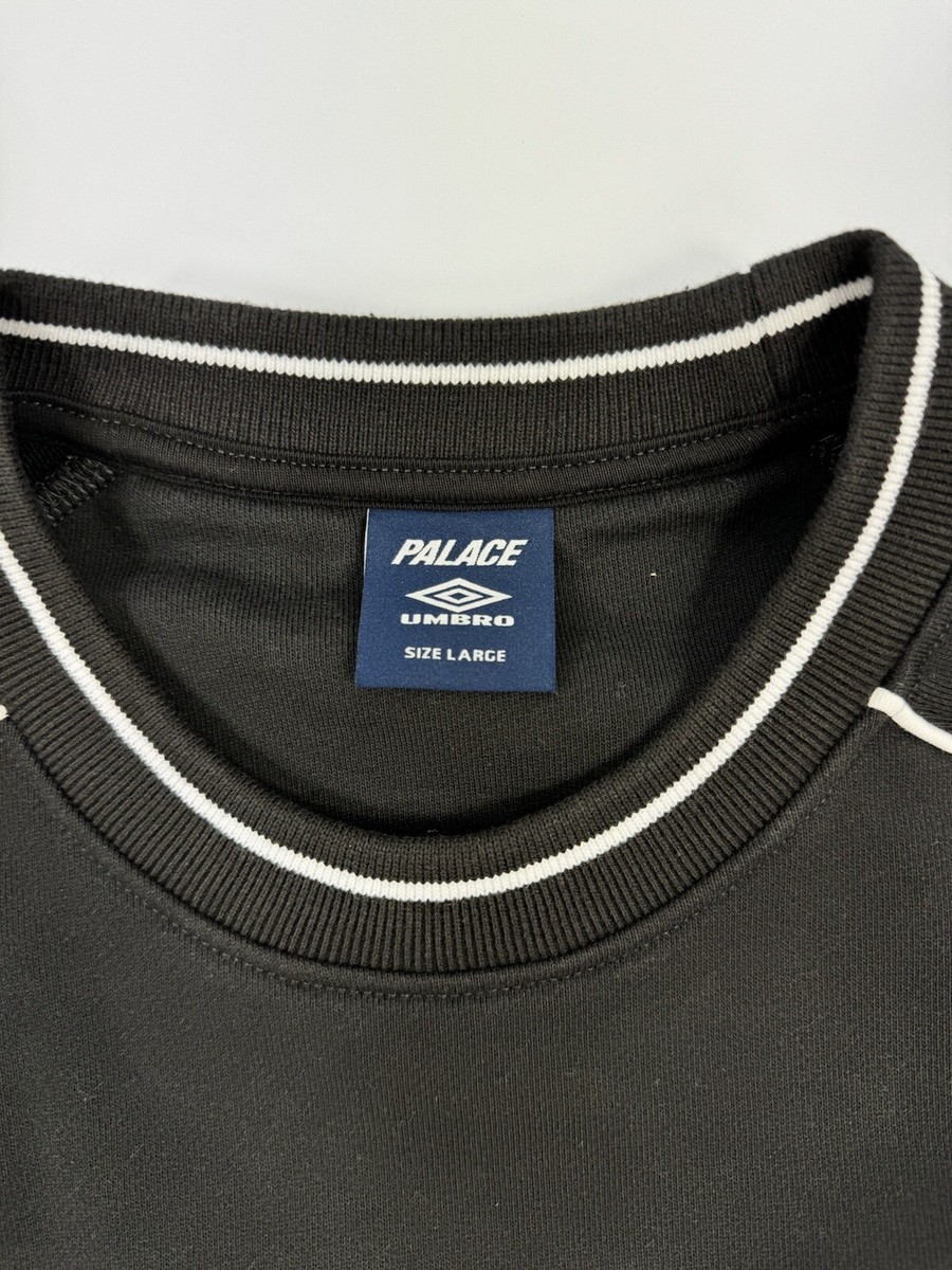 PALACE X UMBRO - LOGO PRINT / PATCH SWEATSHIRT SIZE: L | eBay