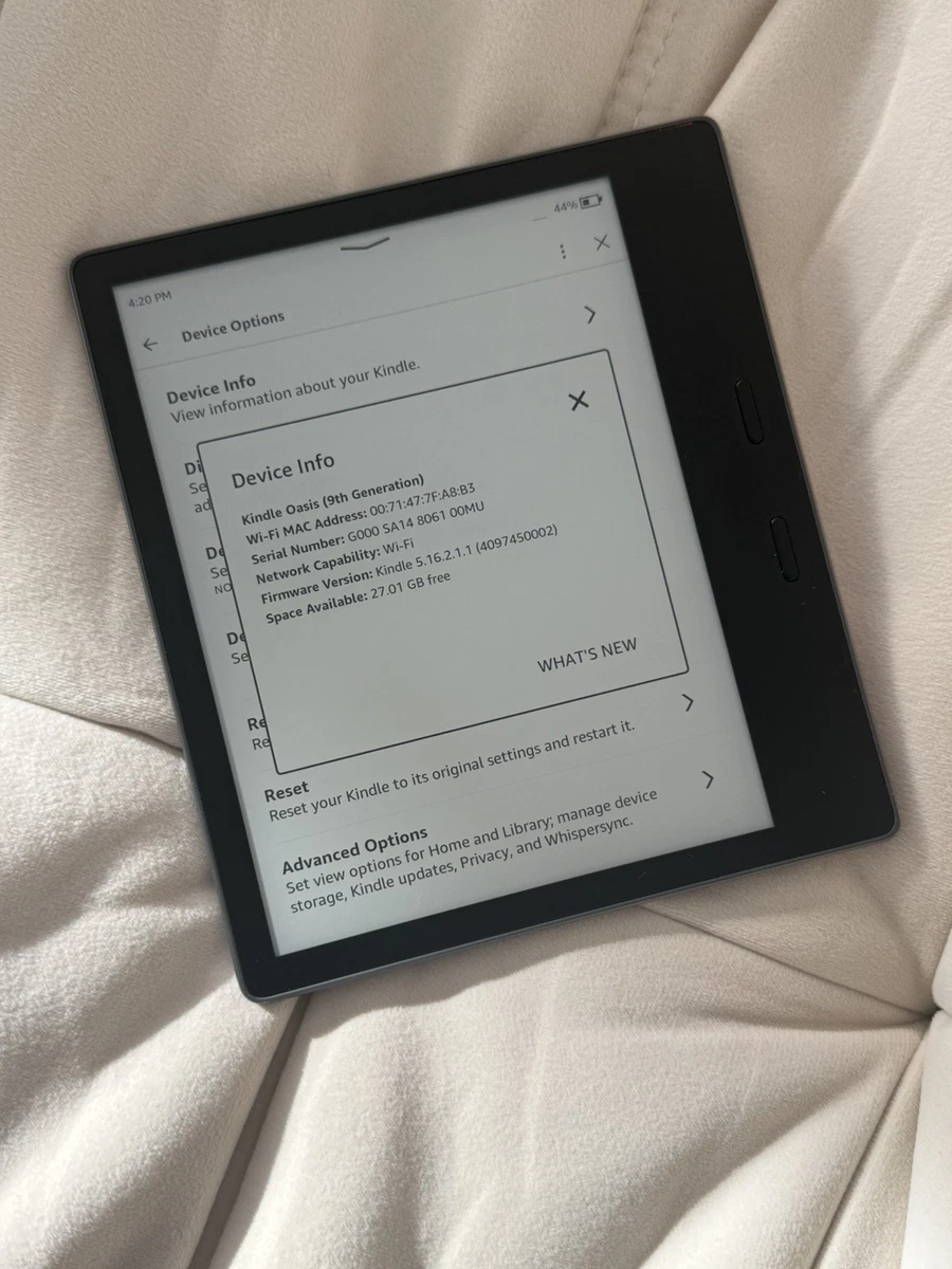 Amazon Kindle Oasis 9th Generation 7-8.9 Inch eReaders for sale | eBay