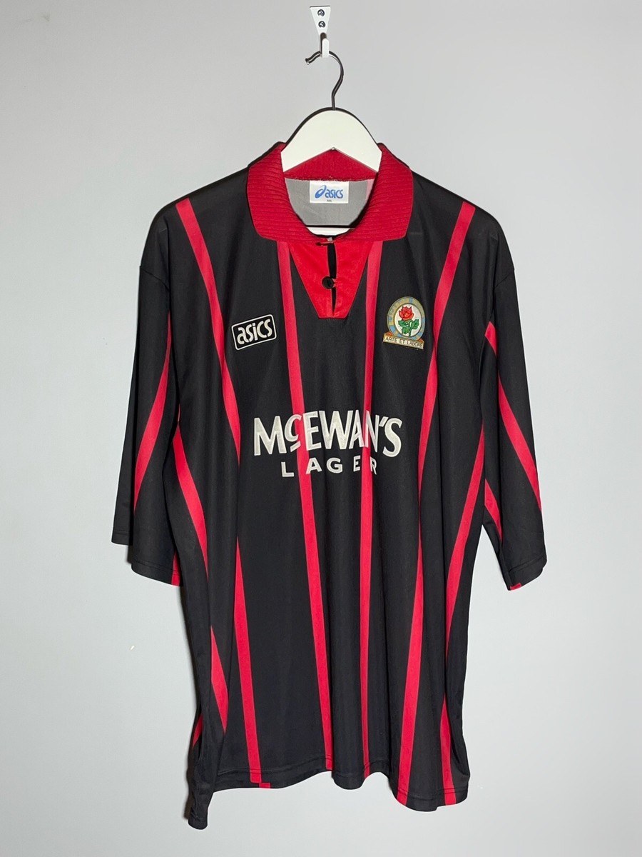 Blackburn Rovers Asics 1994/95 Away Vintage Football Shirt Soccer