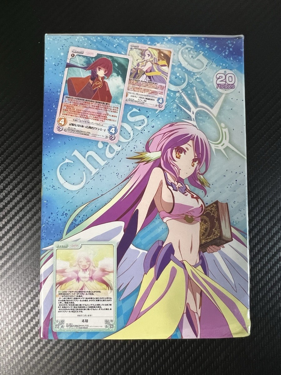 Chaos Tcg NO GAME NO LIFE Booster Box 20 Packs Japanese | eBay