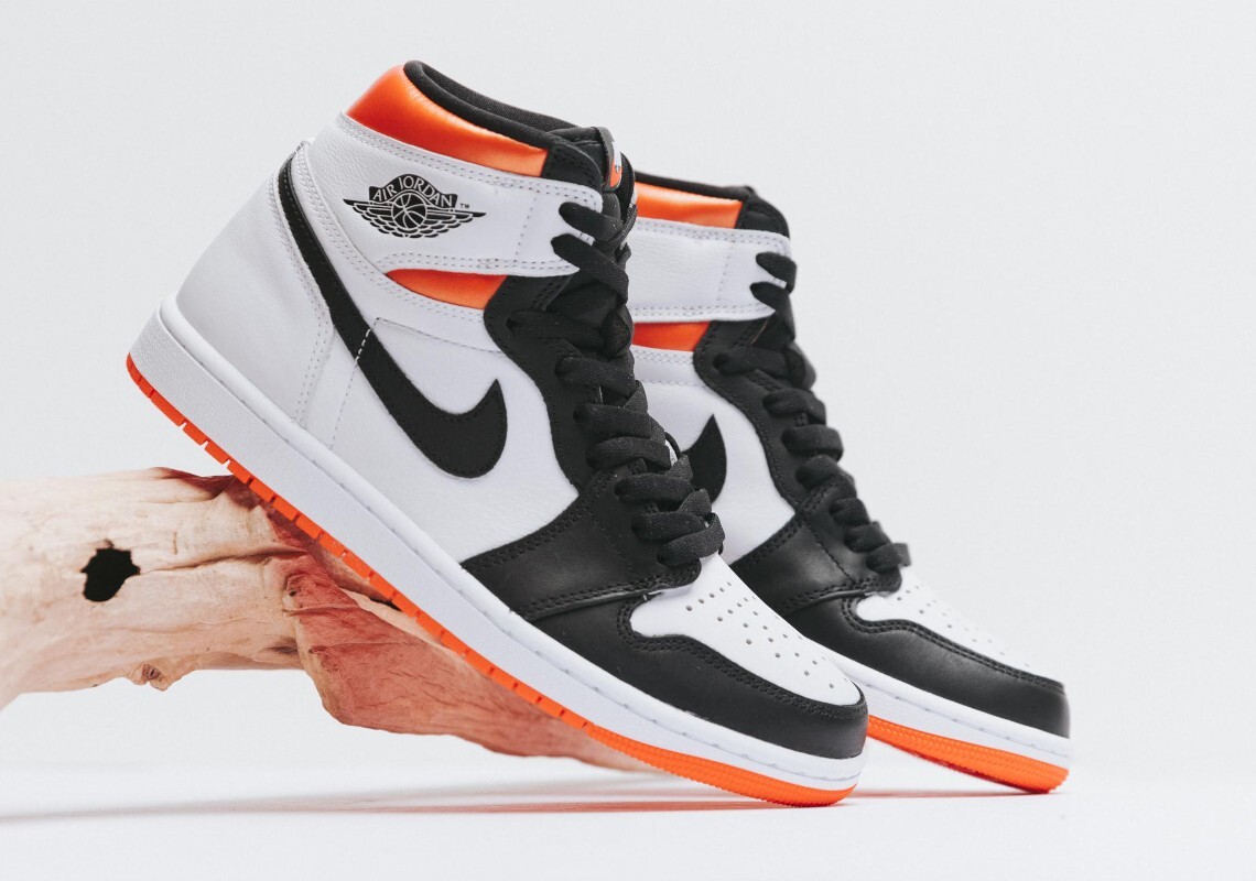 Nike Air Jordan 1 High OG Electro Orange Mid Low 575441-180 Women