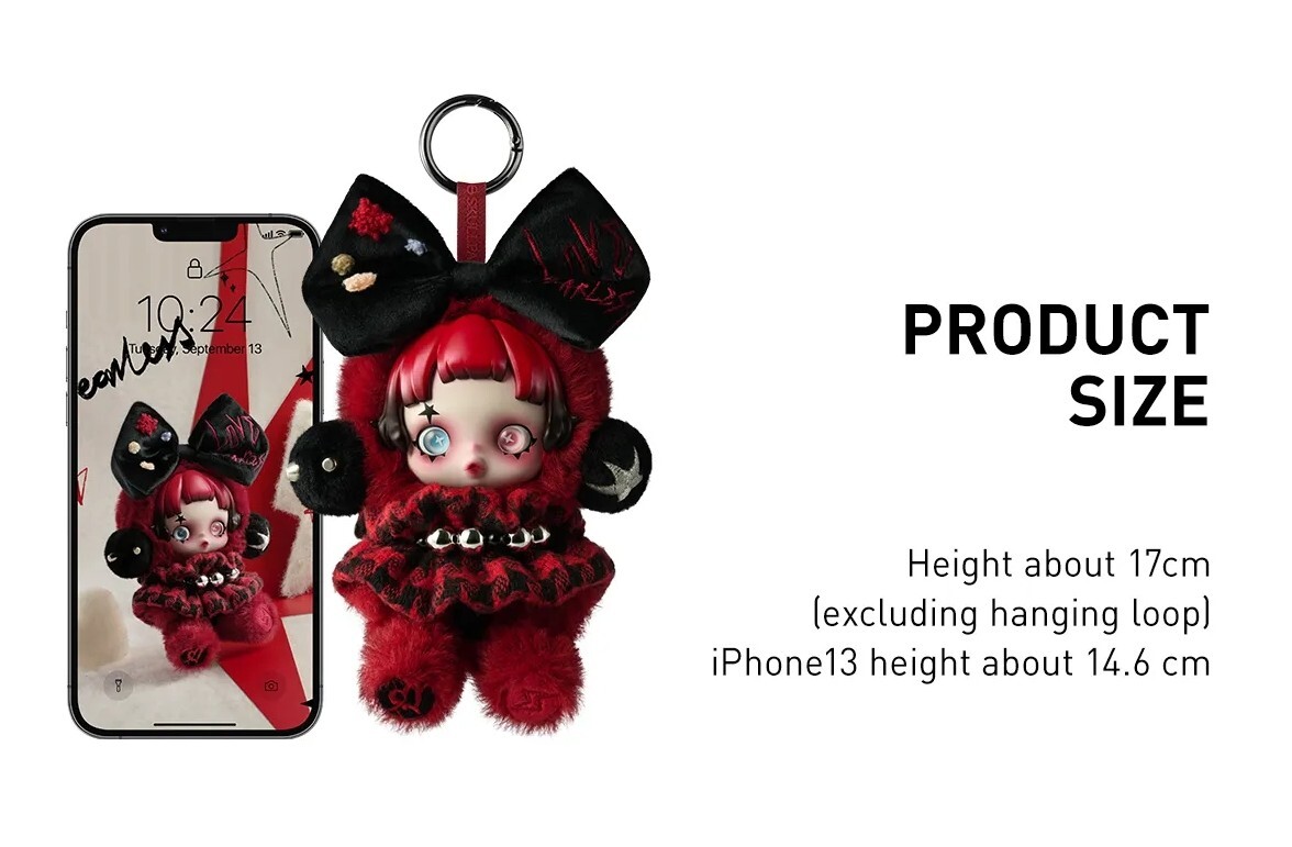 AUTHENTIC) SKULLPANDA PLUSH-6KHZ | LIMITED EU EDITION HOT CUTE TOY
