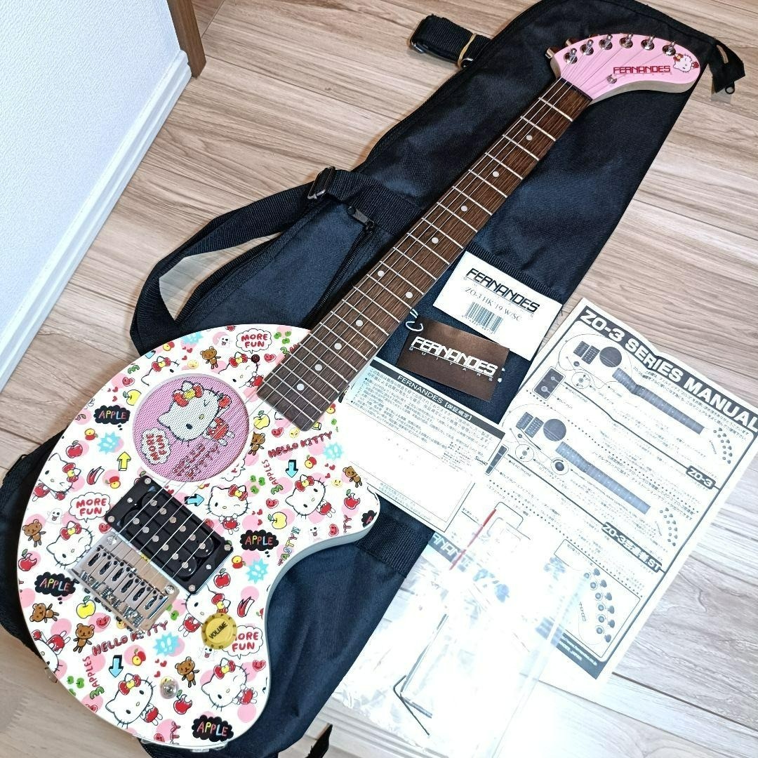 Fernandes ZO-3 Hello Kitty 2019 Electric Guitar Built-In Amplifier