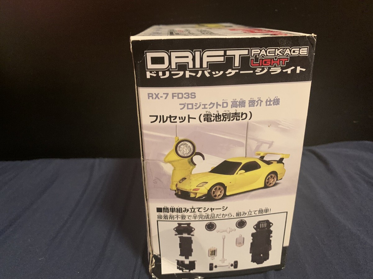 Takara Tomy RC Drift Package Light Initial D Rx-7 FD3S Super Rare