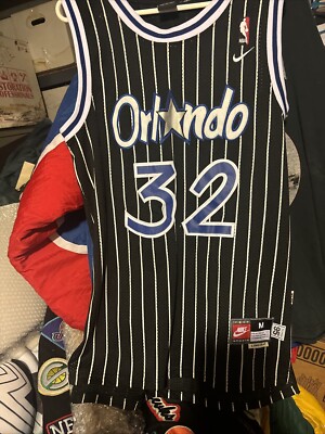 Vintage Nike Orlando Magic Jersey Mens Medium Shaquille O'Neal #32