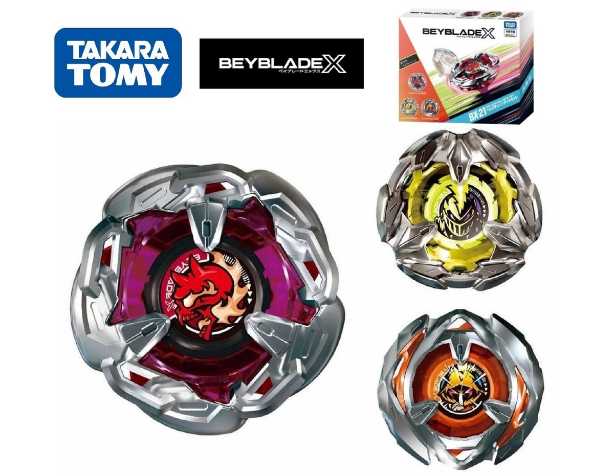 Takara Tomy Beyblade X BX-21 Hells Chain Deck Set | eBay