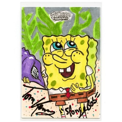 1/1 Tom Kenny Auto ON CARD SpongeBob SquarePants 2025 Topps Chrome
