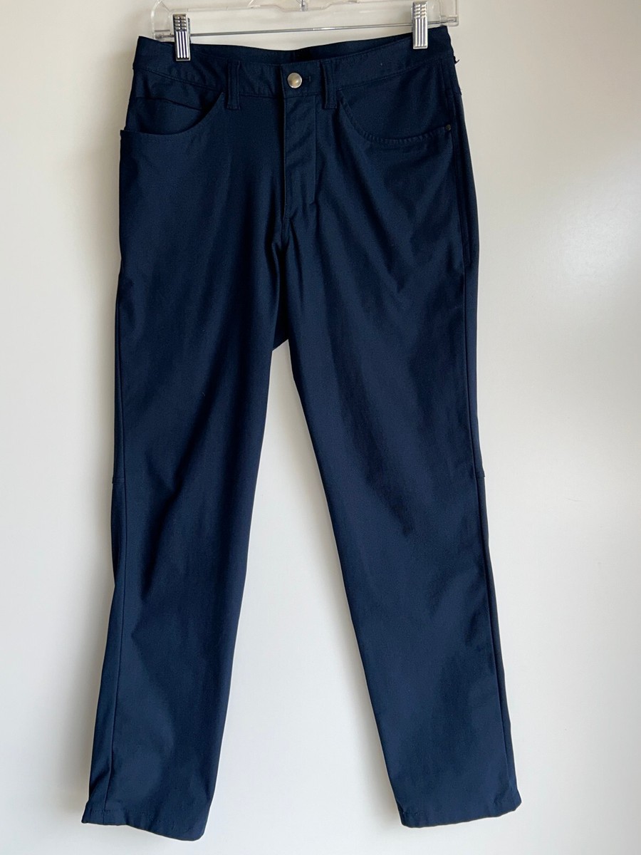 LULULEMON ABC 5-Pocket Pants Men's Size 28 Navy Blue | eBay