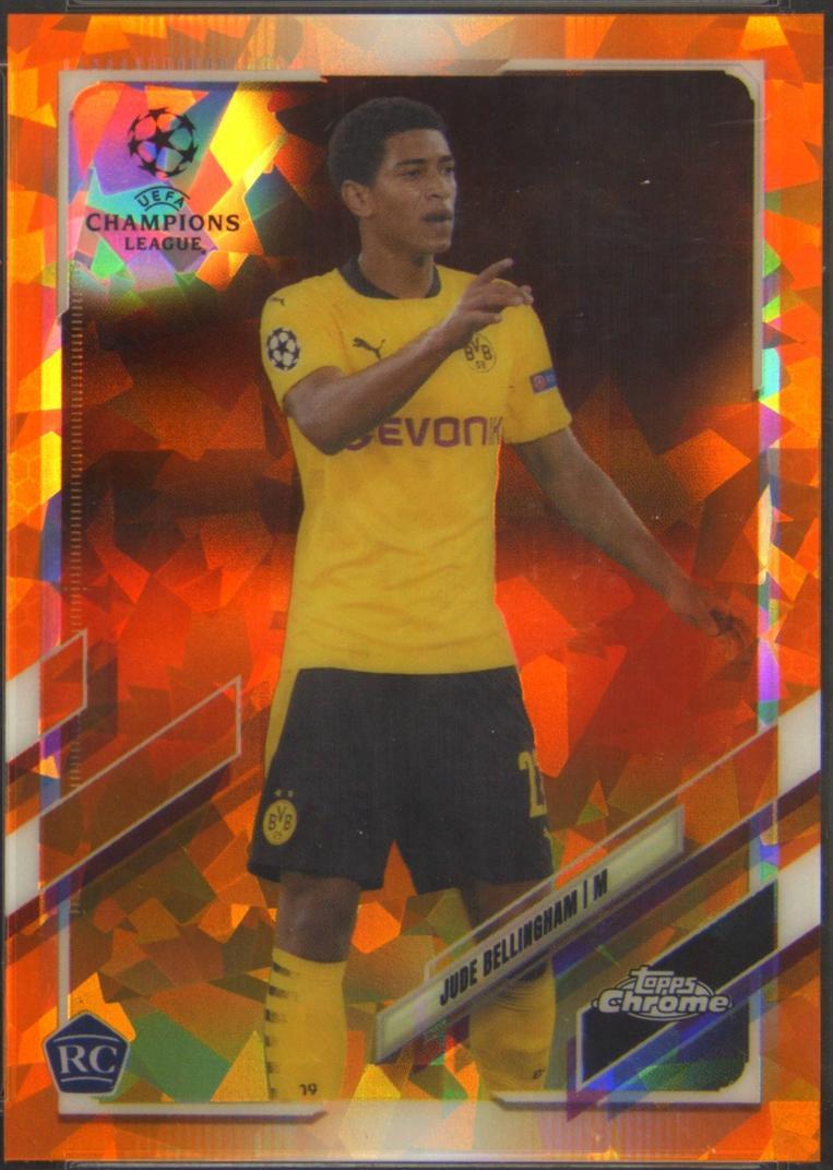 2020-21 Topps Chrome UCL Sapphire Edition Jude Bellingham #68 for