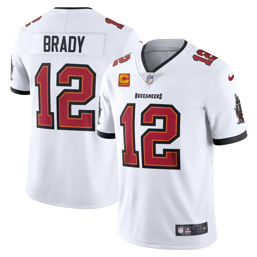 Tom Brady Tampa Bay Buccaneers Nike Captain Vapor Limited Jersey