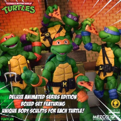 Mezco One:12 Collective Teenage Mutant Ninja Turtles Deluxe