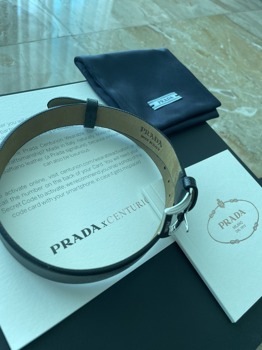 Prada x American Express Amex Centurion Black leather Wearable