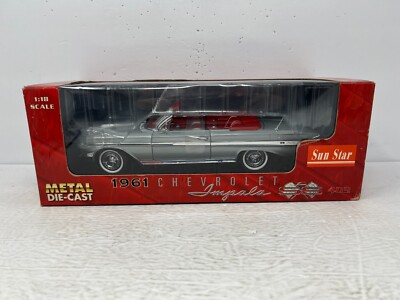 Sun Star 1961 Chevrolet Impala 1:18 Diecast | eBay