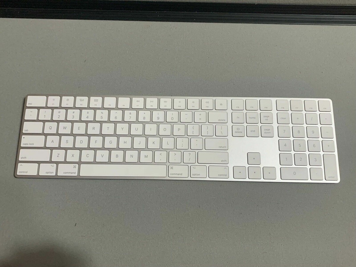 Apple A1843 Wireless Rechargeable Bluetooth Magic Keyboard With