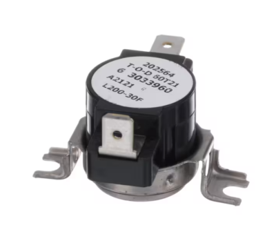 Whirlpool 202564, T-O-D 60T21, 3033960 Hi Limit Thermostat, Disc