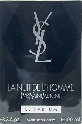 YVES SAINT LAURENT LA NUIT DE L'HOMME LE PARFUM SPRAY FOR MEN 3.3